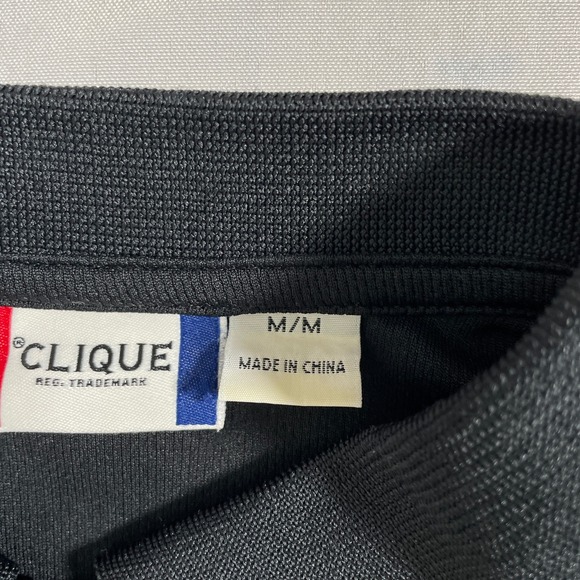 Lexus Embroidered Logo Clique Black Pique Polo Shirt Women's MEDIUM - Picture 10 of 12